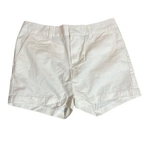 Tommy Hilfiger White Bermuda Shorts Relaxed Fit - Size 8